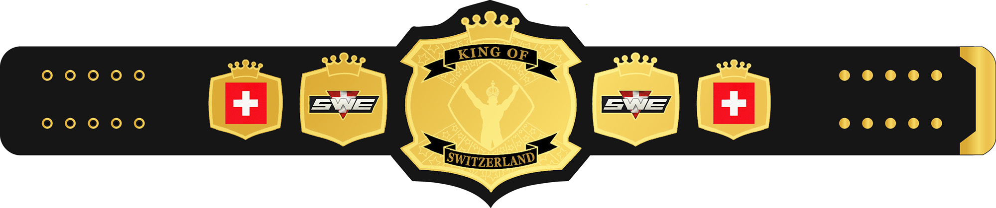 SWE Kings of Switzerland Wrestling Champion Gürtel